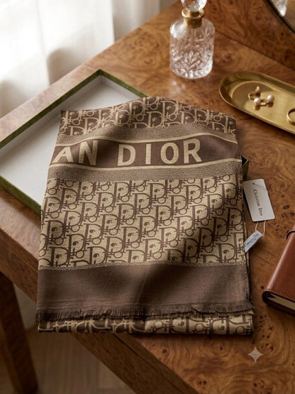 Monogram Silk Scarf