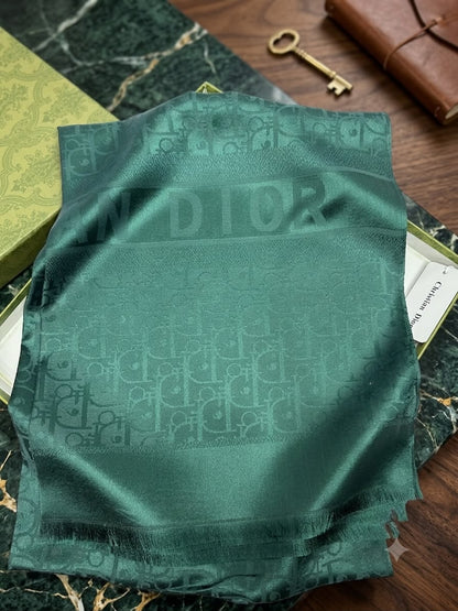 Monogram Silk Scarf