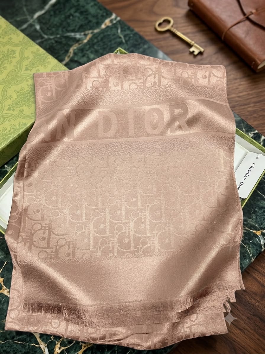 Monogram Silk Scarf