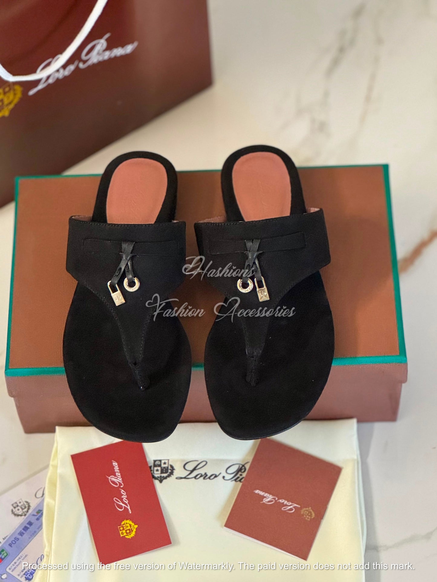 Lock Charm Flats