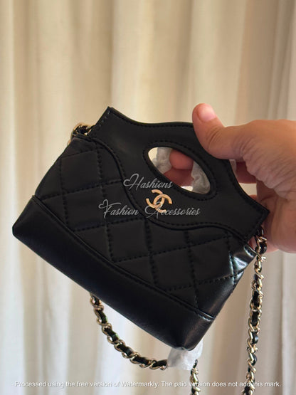 Quilted Mini Wallet Bag