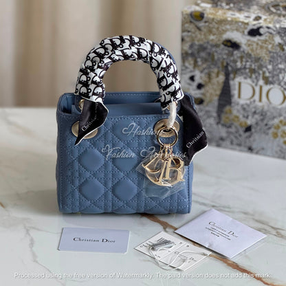Quilted Mini Charm Bag
