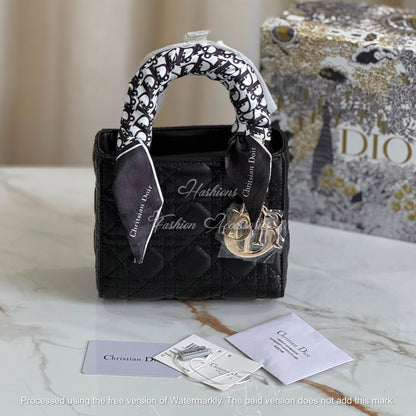 Quilted Mini Charm Bag