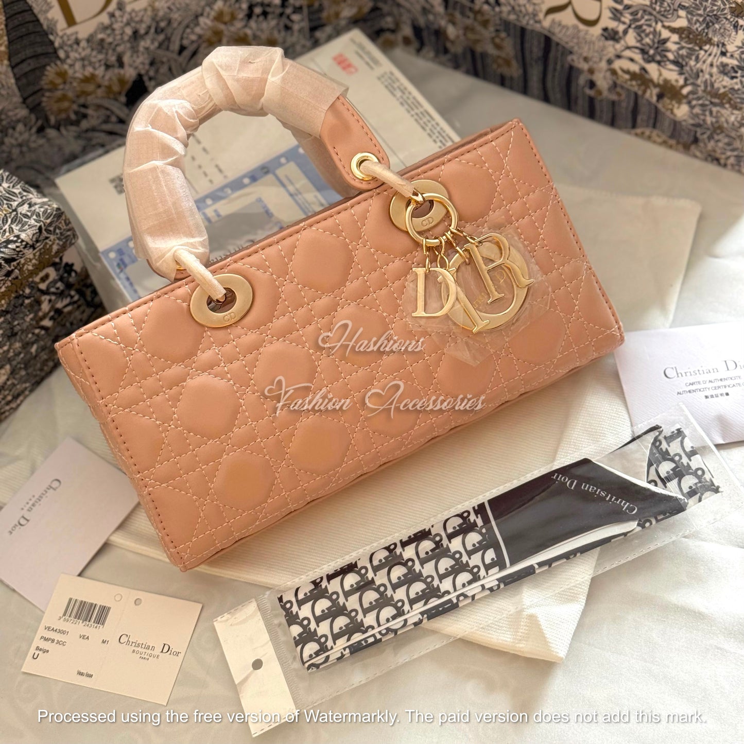 Quilted Charm Handbag
