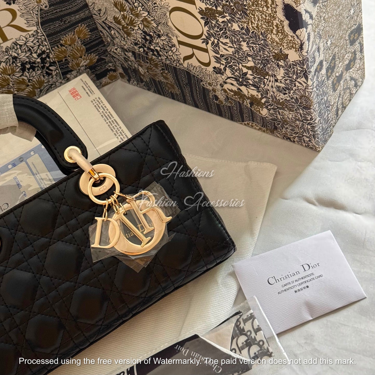 Quilted Charm Handbag