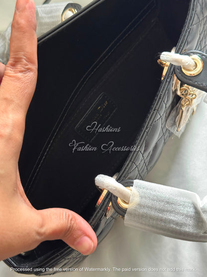 Quilted Charm Handbag