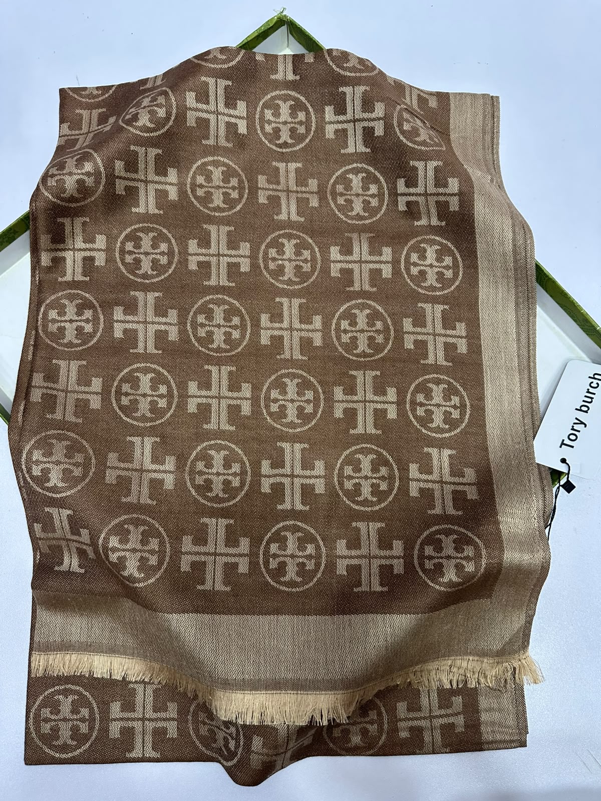 Monogram Pashmina Scarf