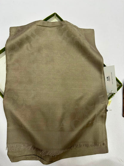 Monogram Pashmina Scarf