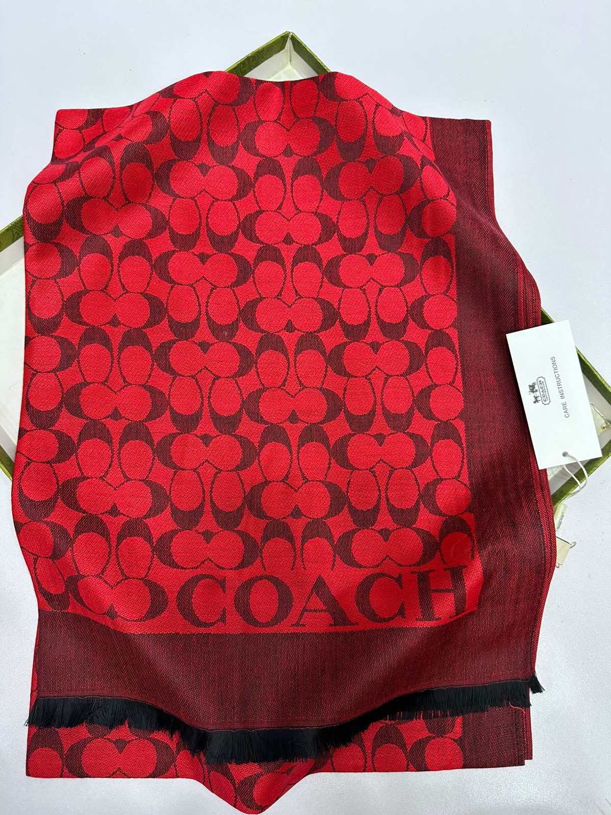 Monogram Pashmina Scarf