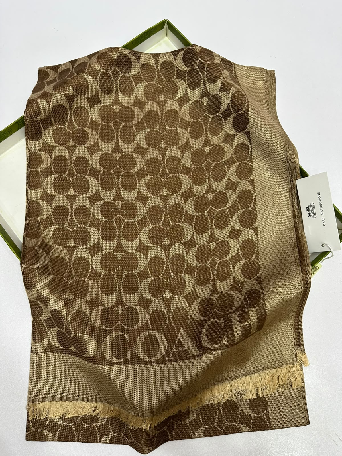 Monogram Pashmina Scarf