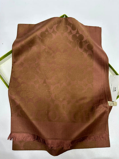 Monogram Pashmina Scarf