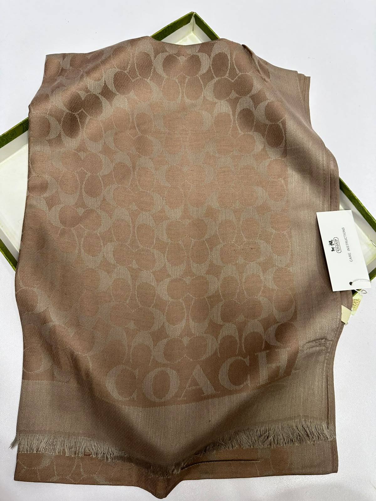 Monogram Pashmina Scarf