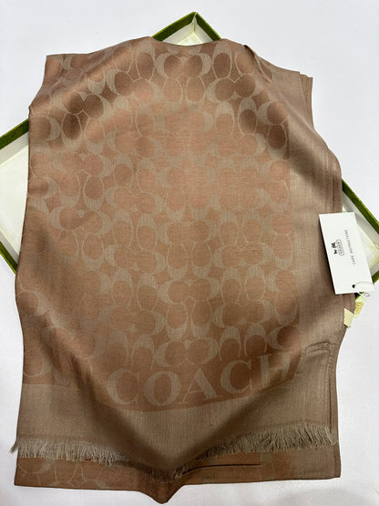 Monogram Pashmina Scarf