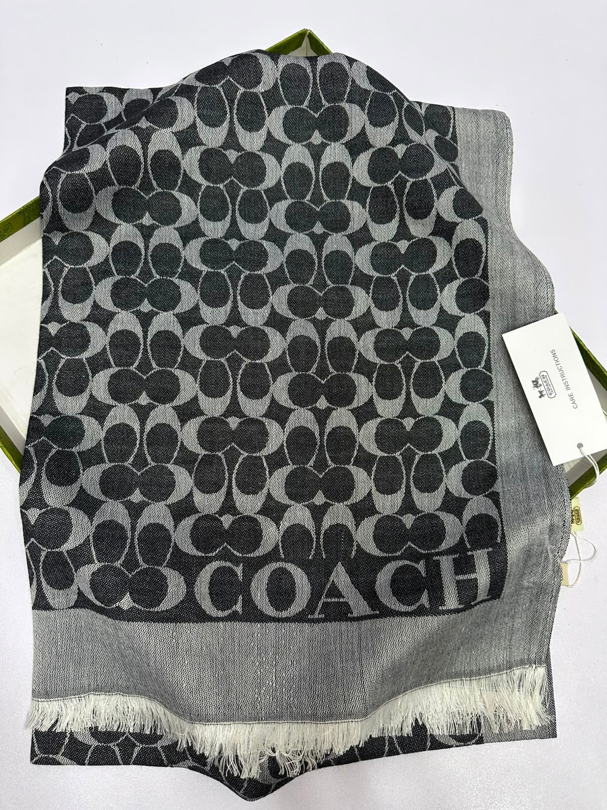 Monogram Pashmina Scarf