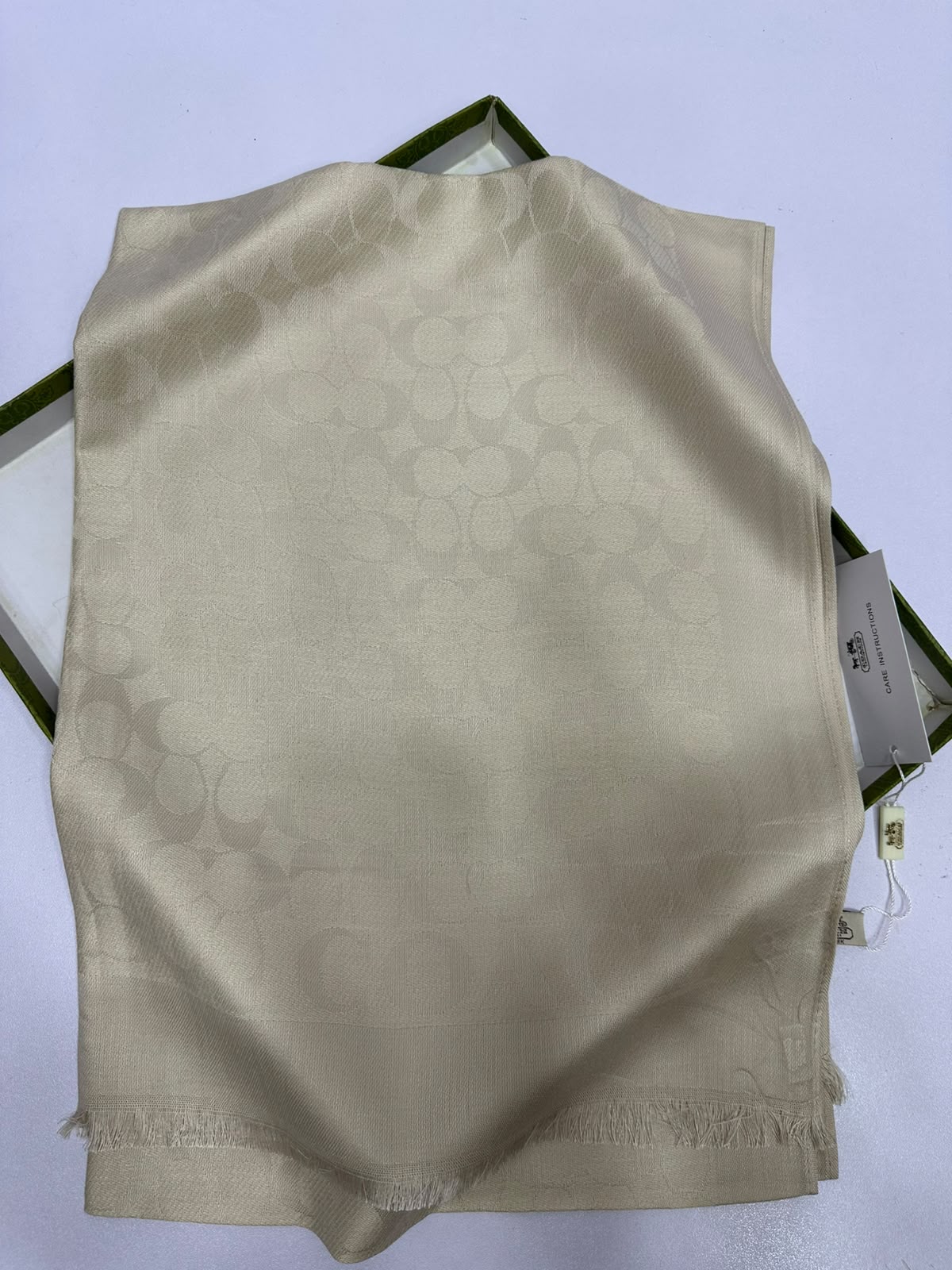Monogram Pashmina Scarf