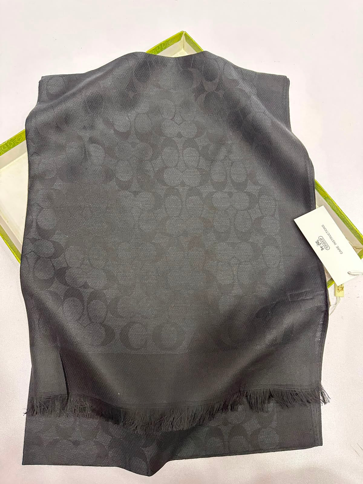Monogram Pashmina Scarf