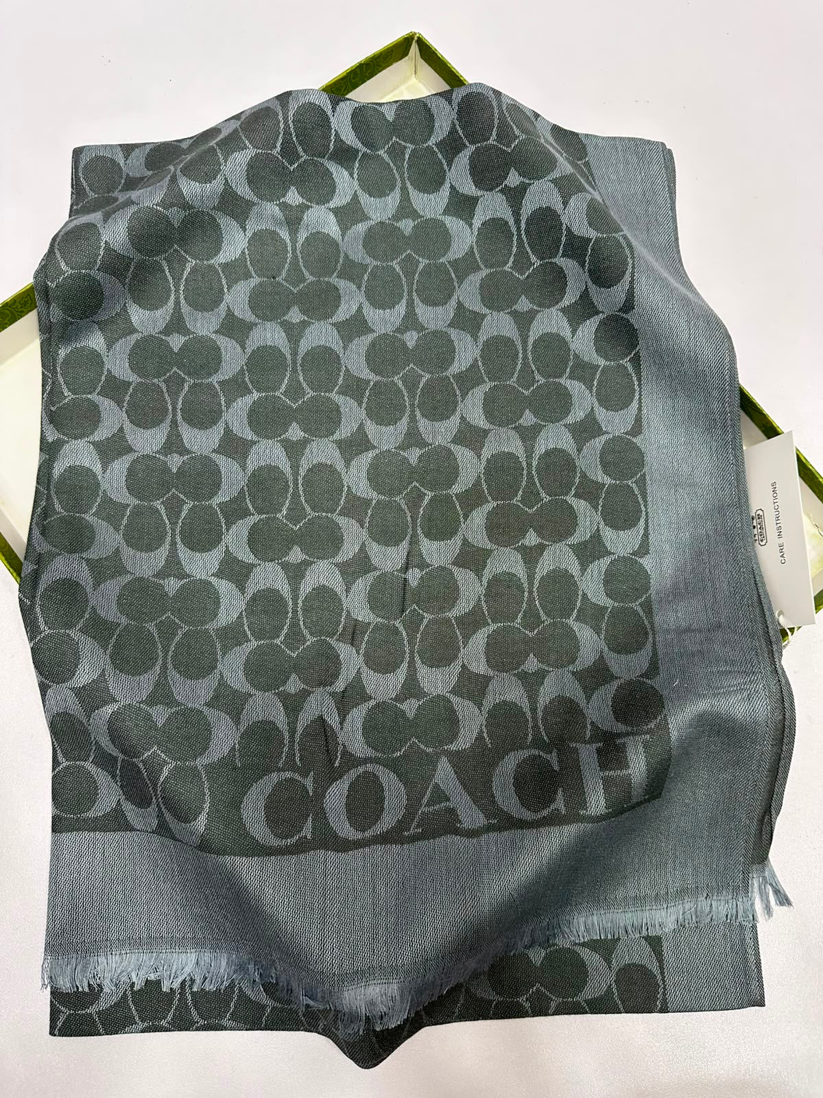 Monogram Pashmina Scarf