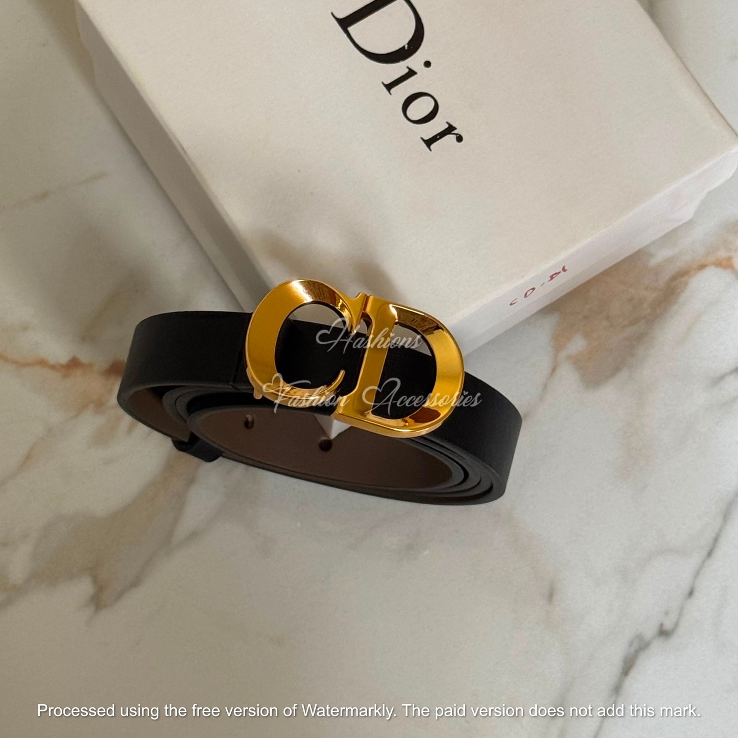 Gold Buckle Belt