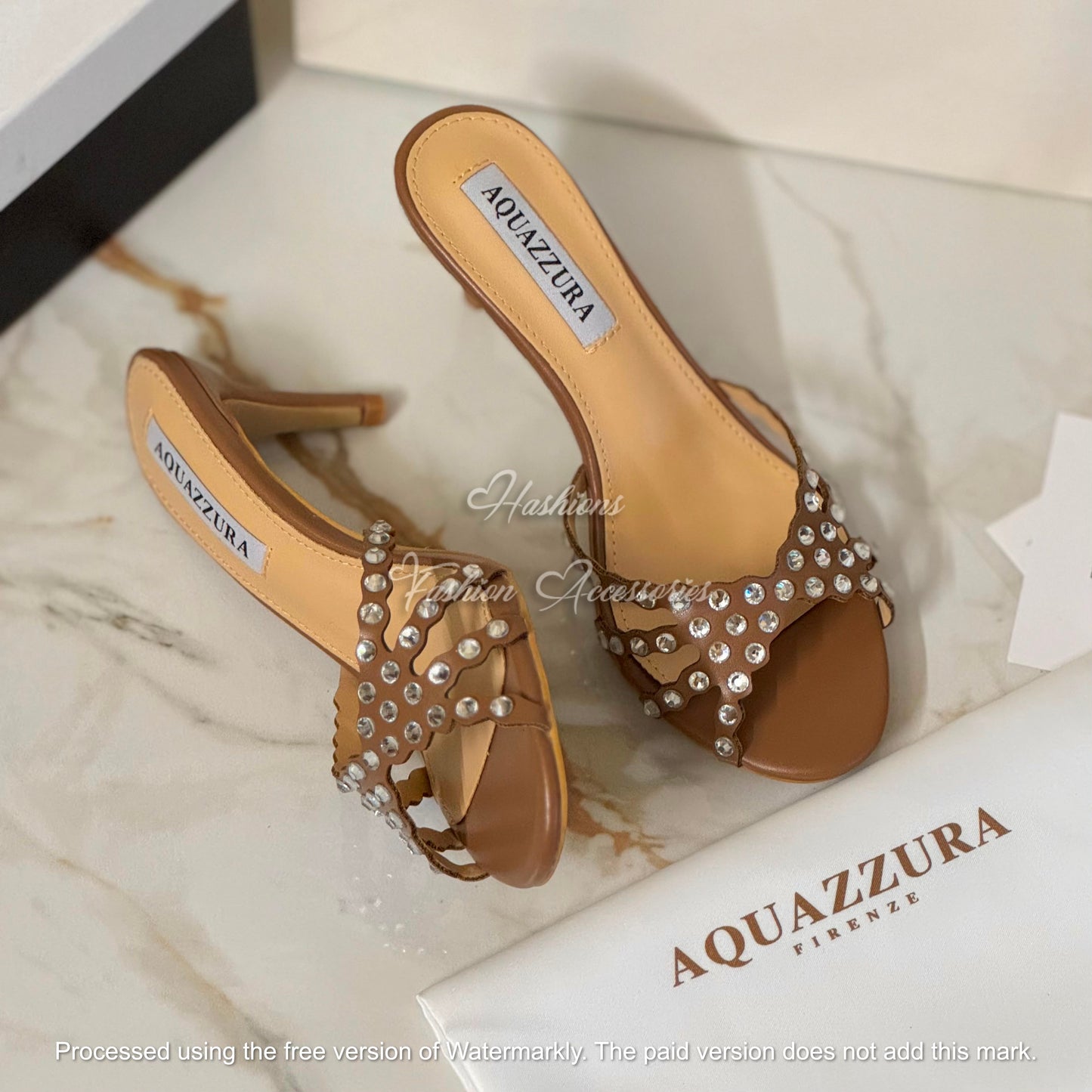 Crystal Cutout Heels