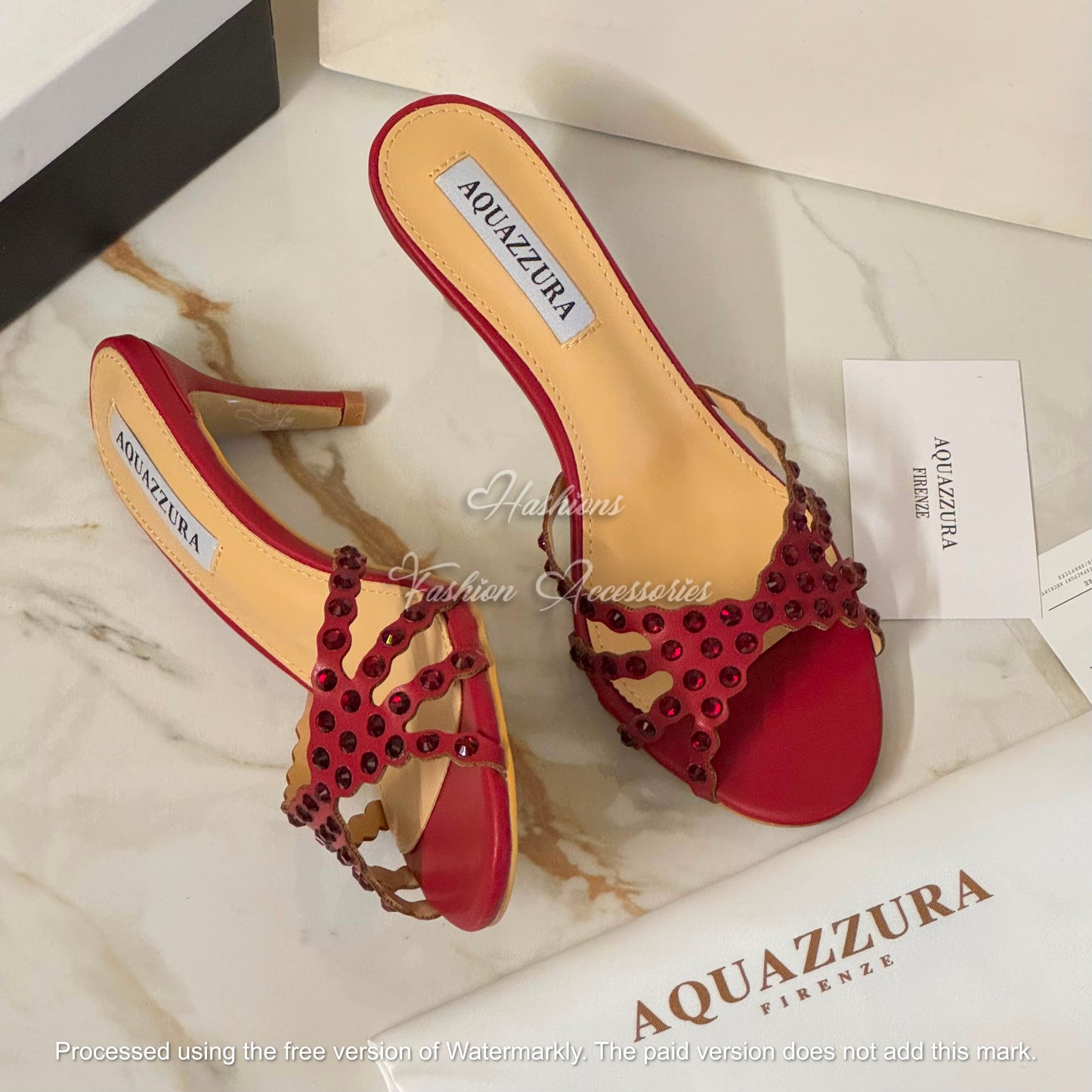 Crystal Cutout Heels