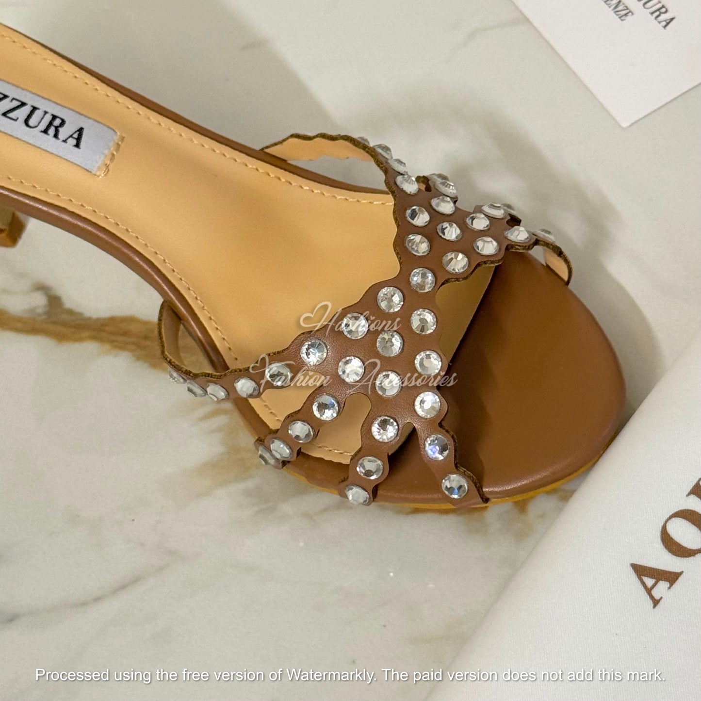 Crystal Cutout Heels