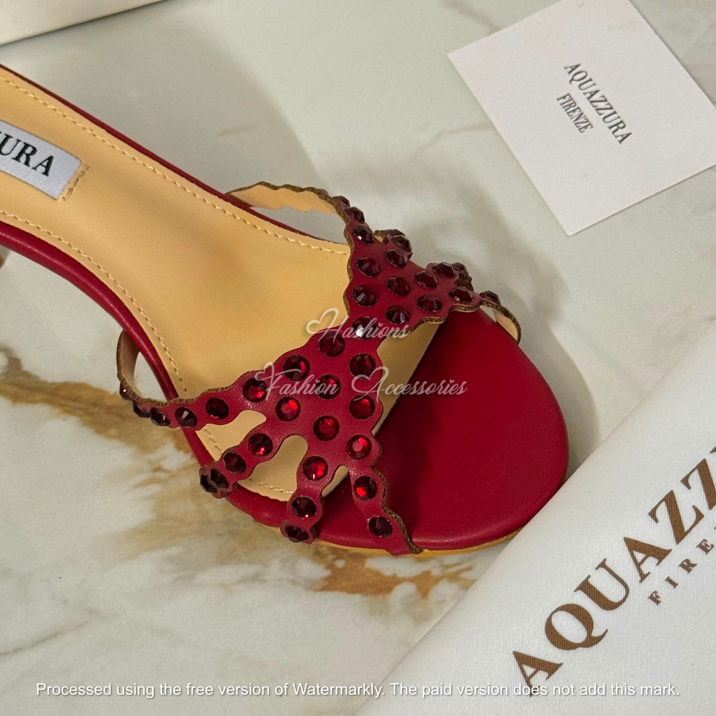 Crystal Cutout Heels