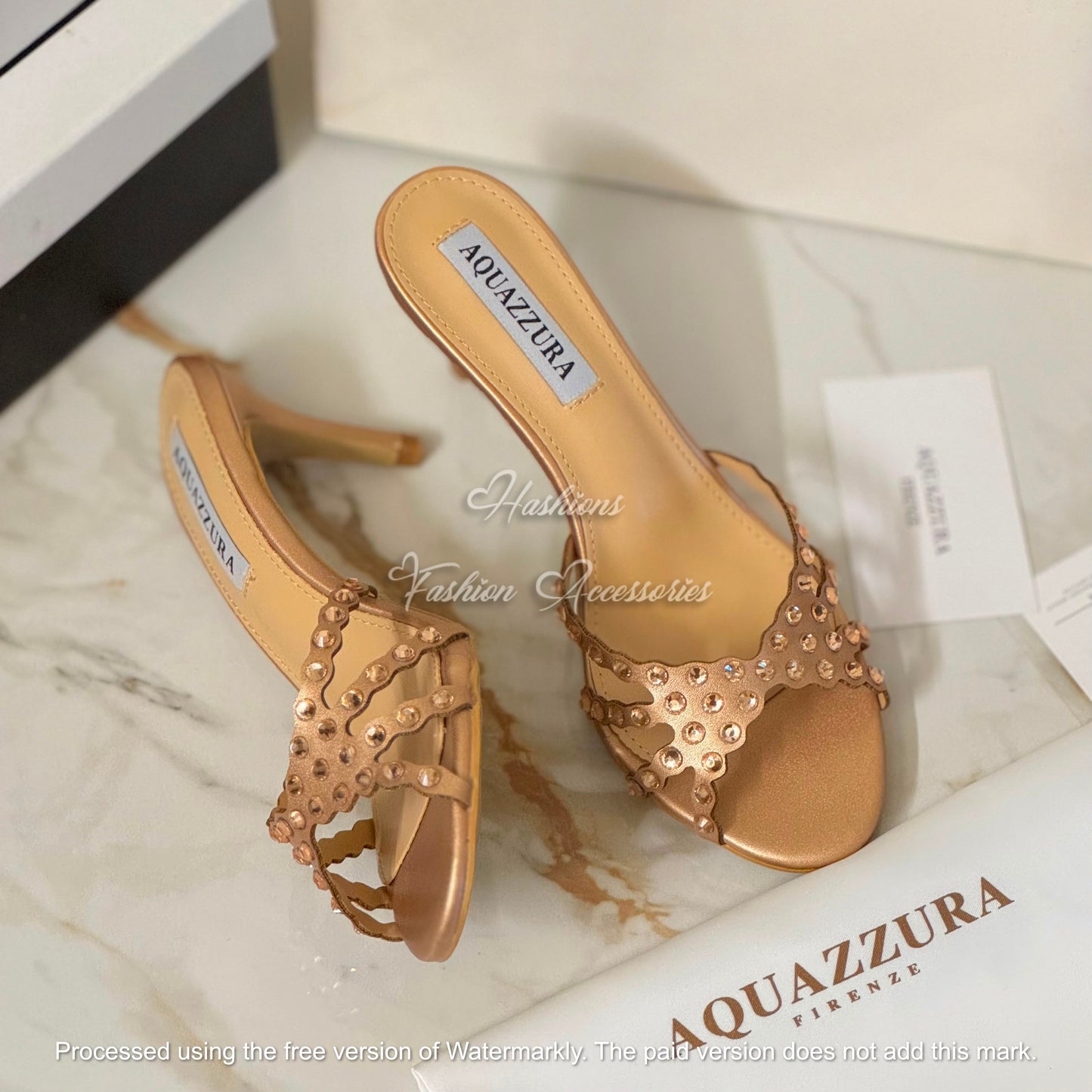 Crystal Cutout Heels