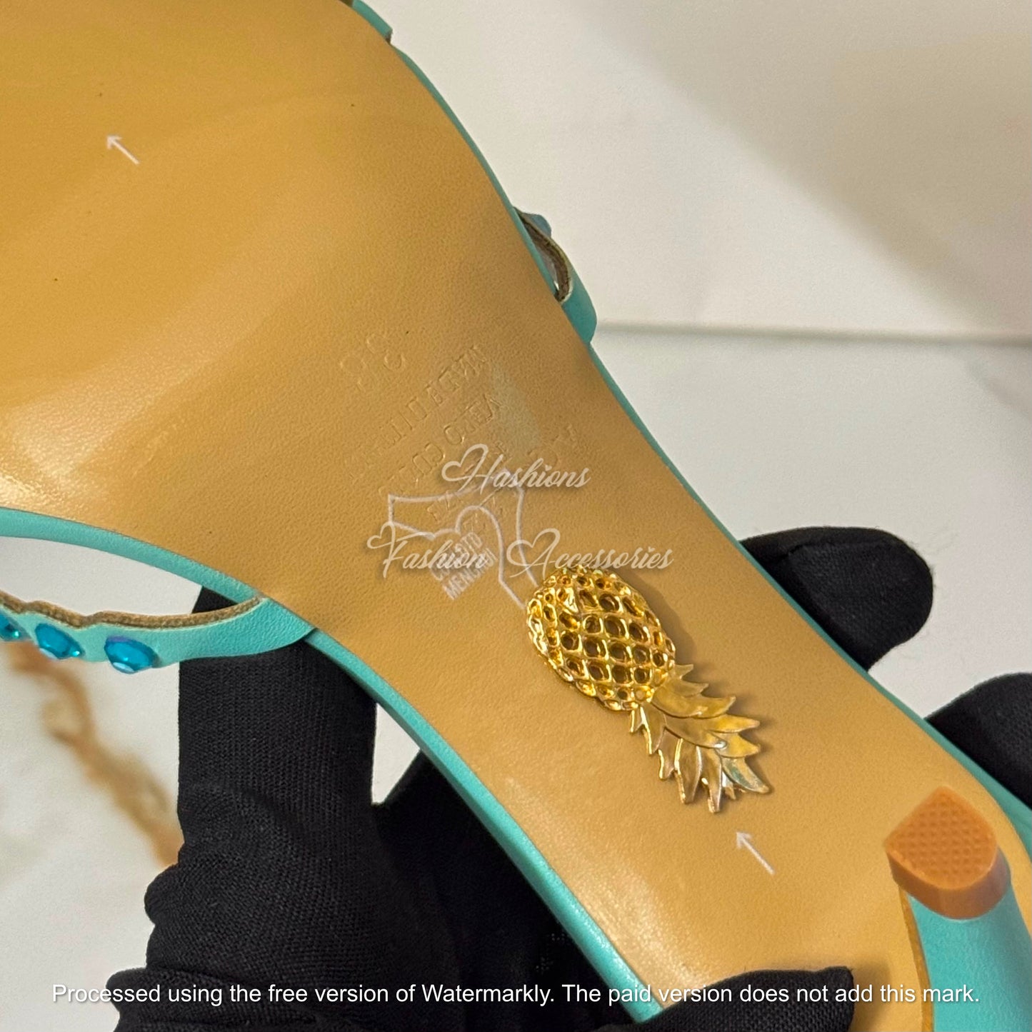 Crystal Cutout Heels