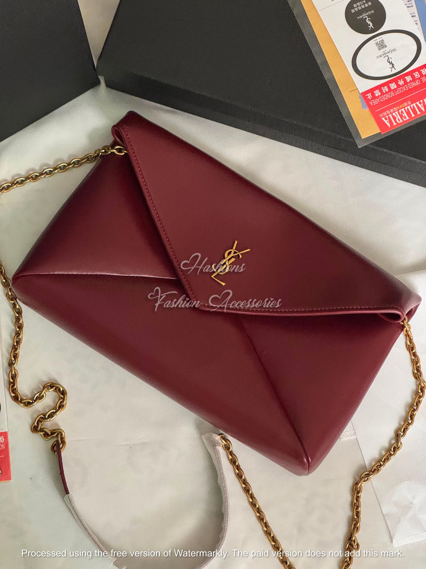 Envelope Chain Bag