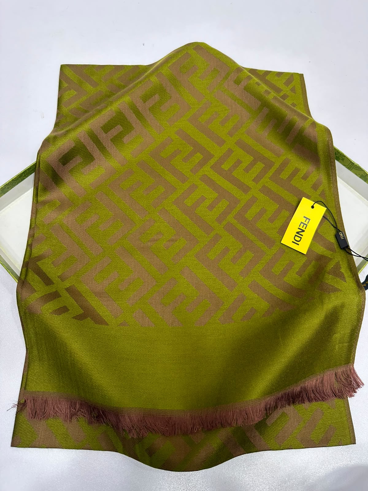 Geometric Pashmina Scarf