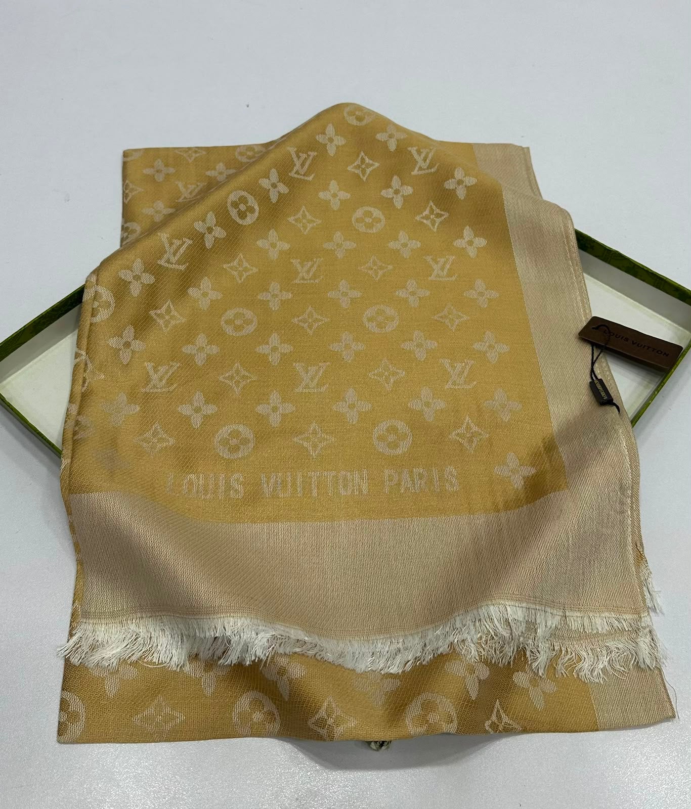 Patterned Pashmina Scarf