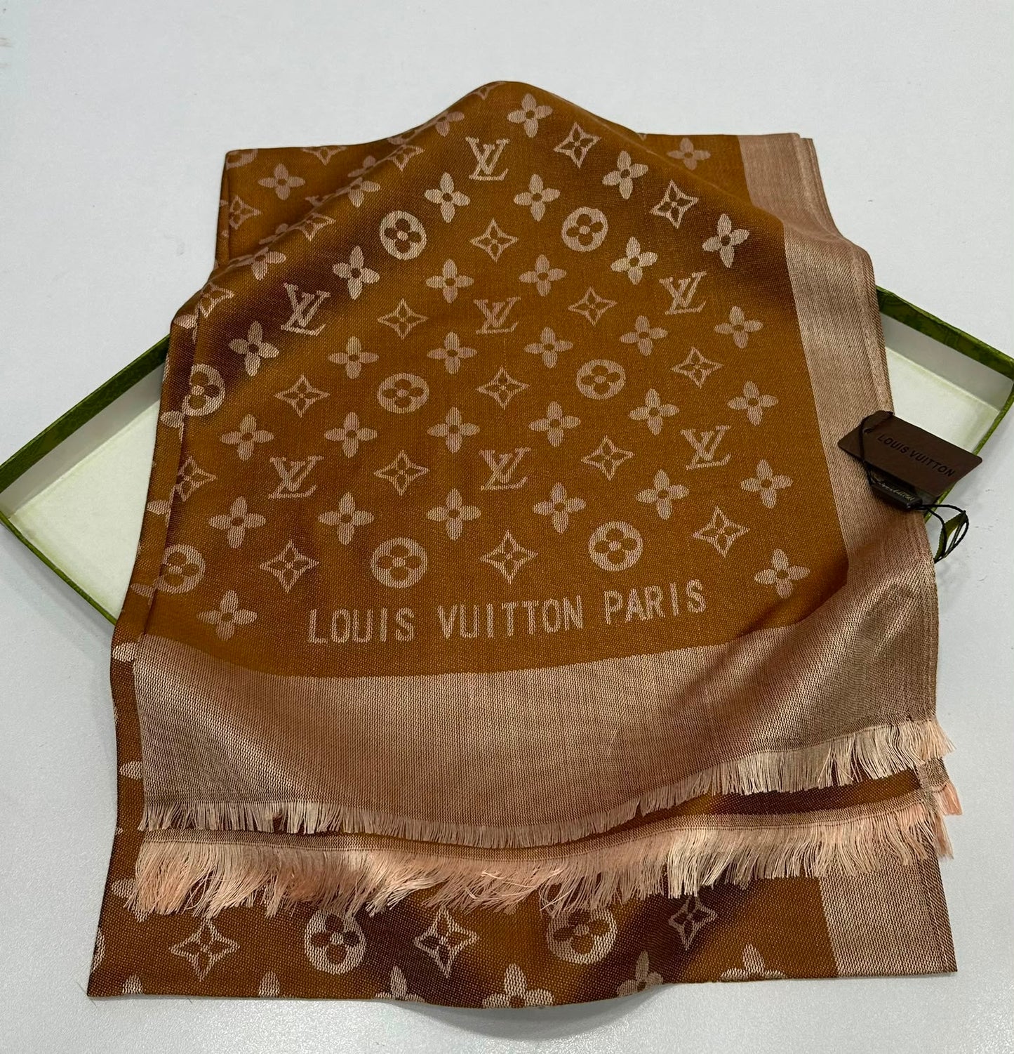 Patterned Pashmina Scarf