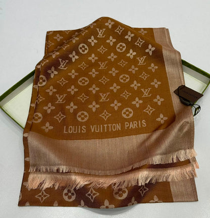 Patterned Pashmina Scarf