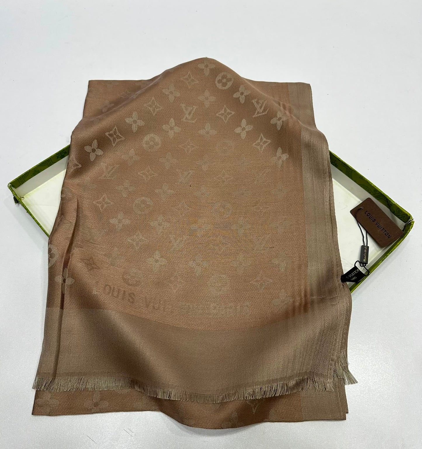 Patterned Pashmina Scarf