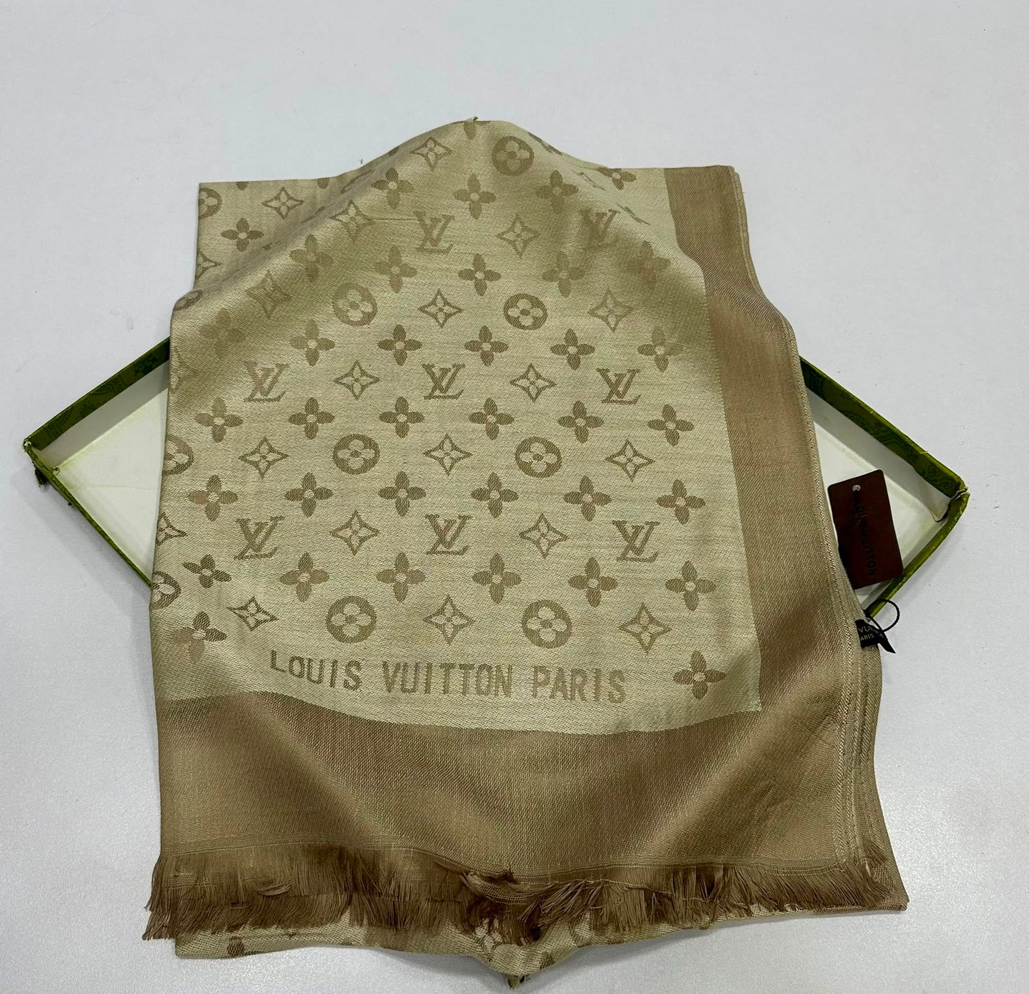 Patterned Pashmina Scarf