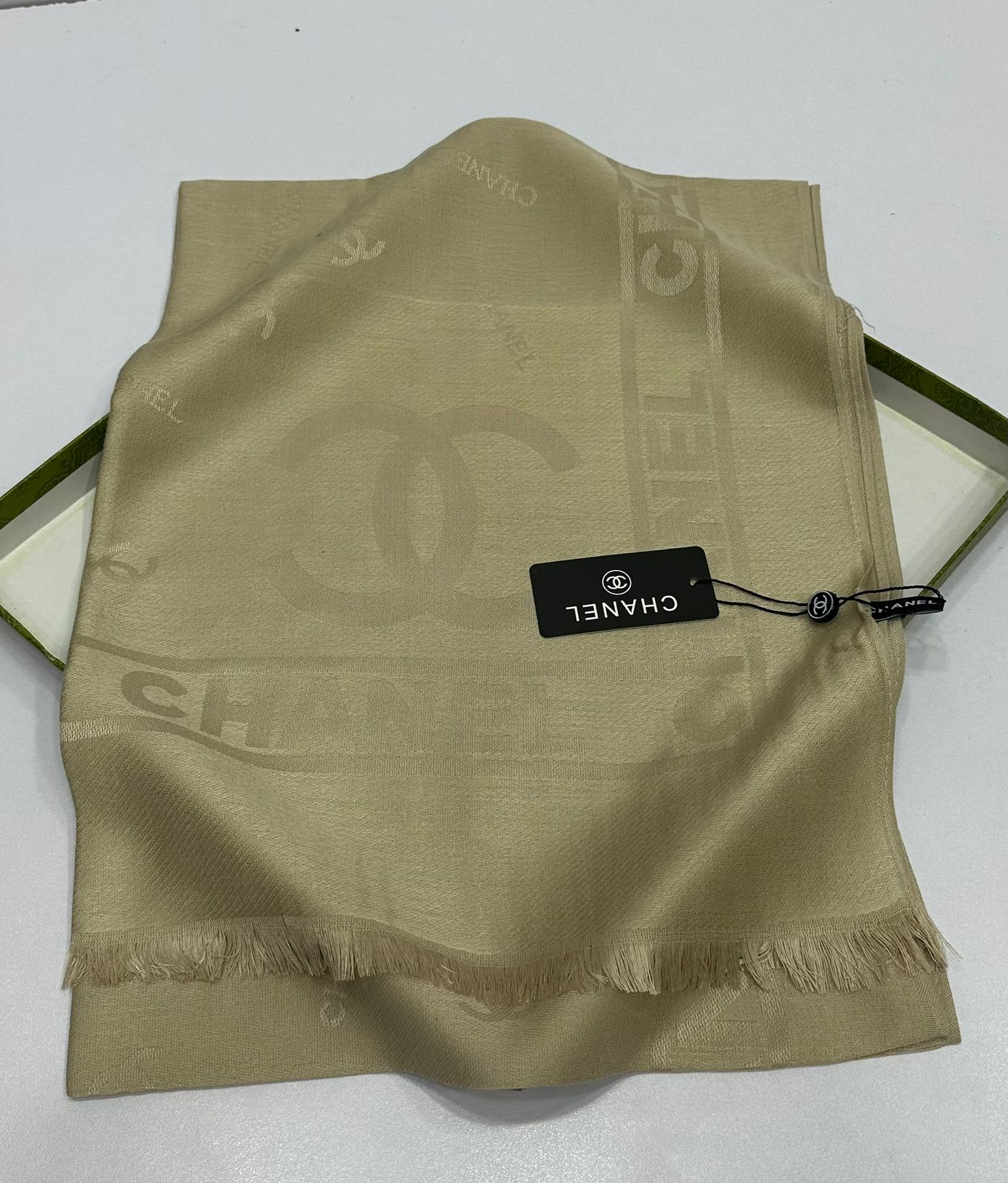 Patterned Pashmina Scarf