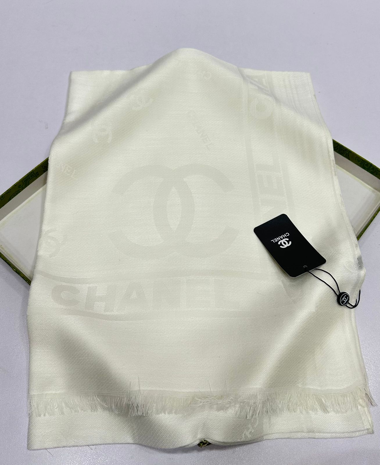 Patterned Pashmina Scarf