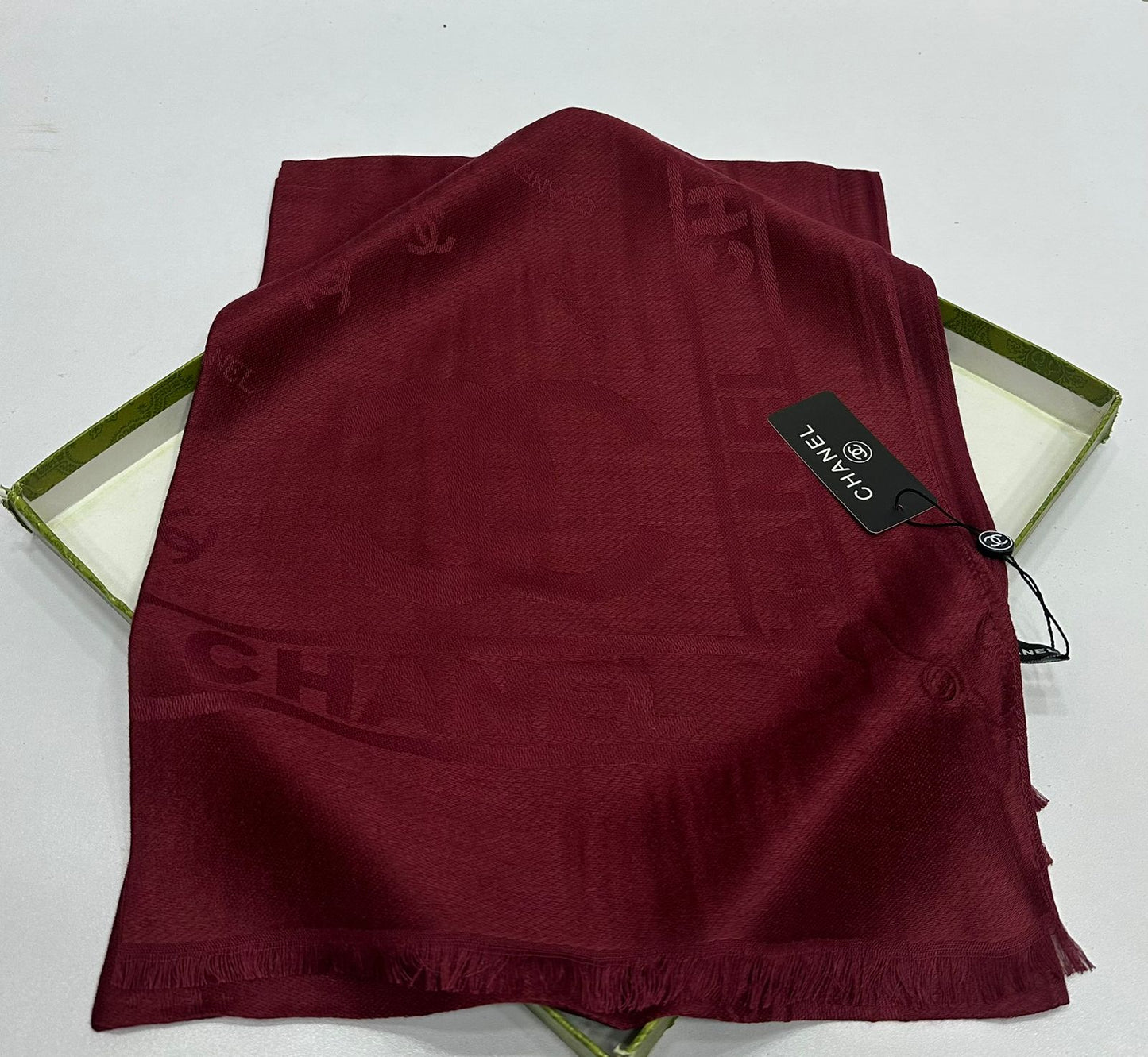 Patterned Pashmina Scarf