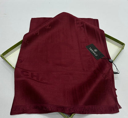 Patterned Pashmina Scarf