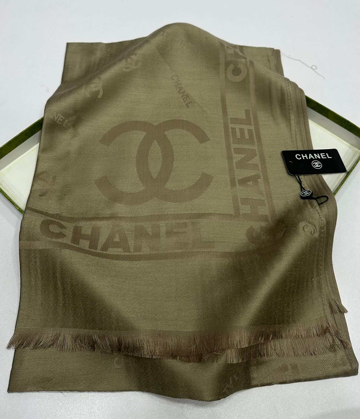 Patterned Pashmina Scarf