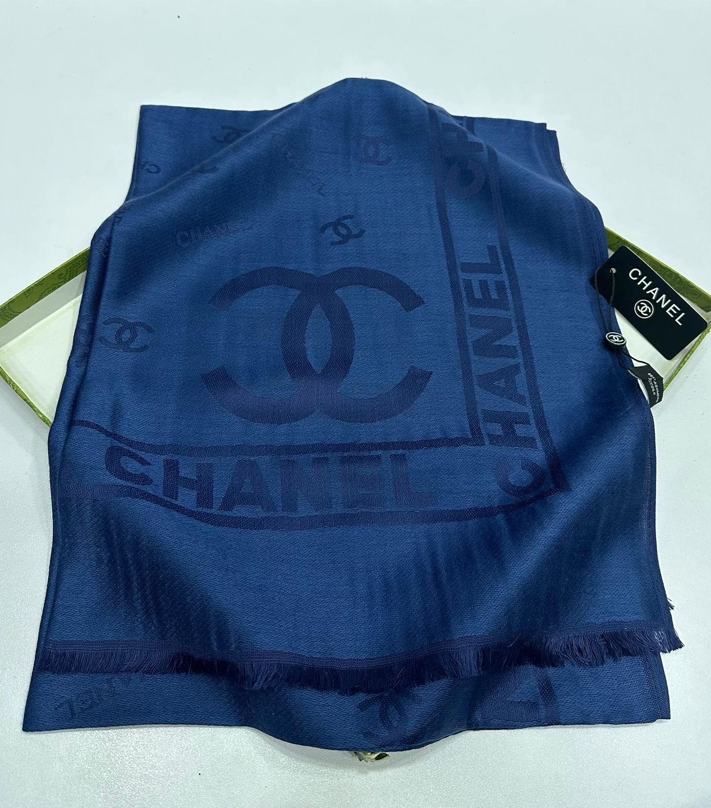 Patterned Pashmina Scarf