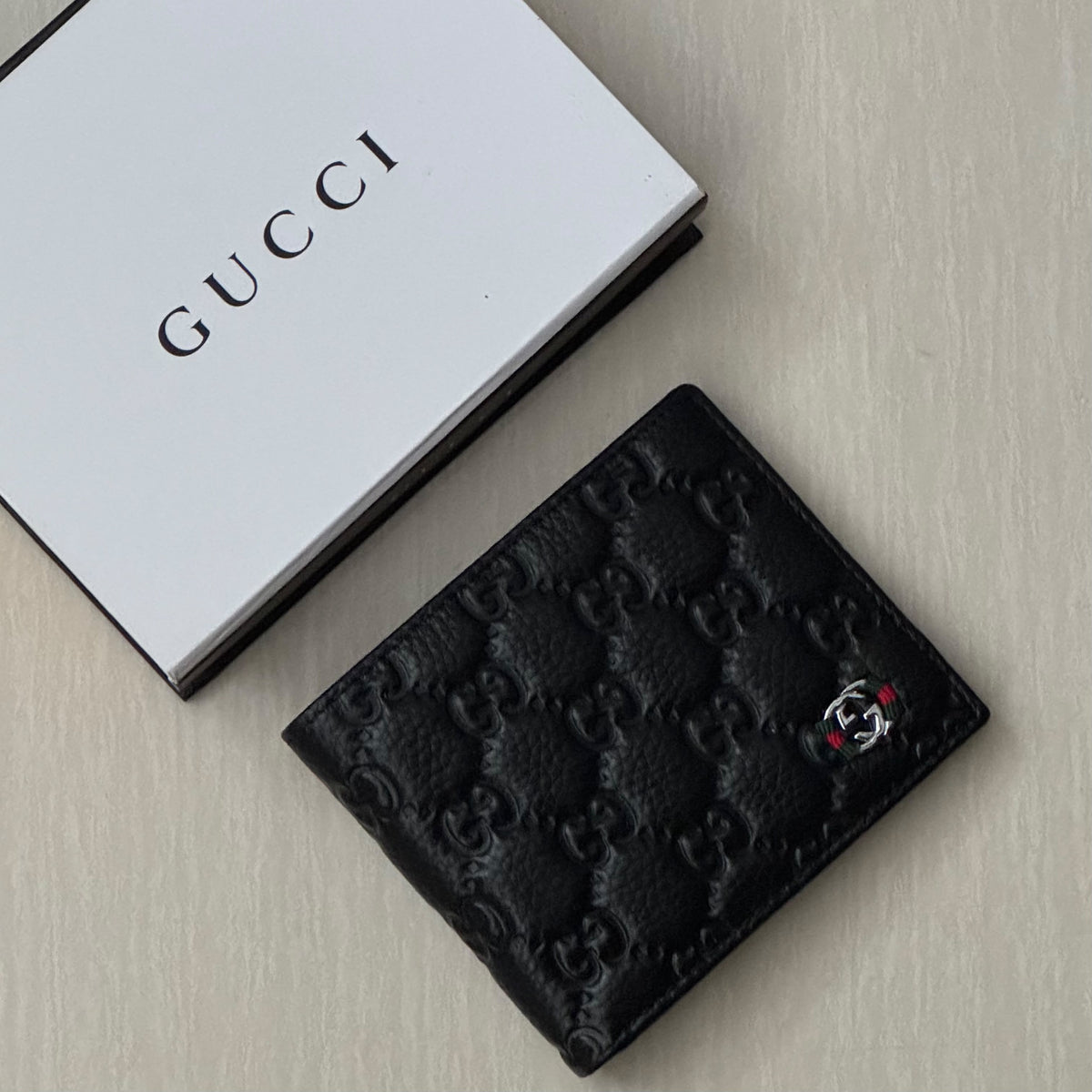 Embossed Bifold Wallet