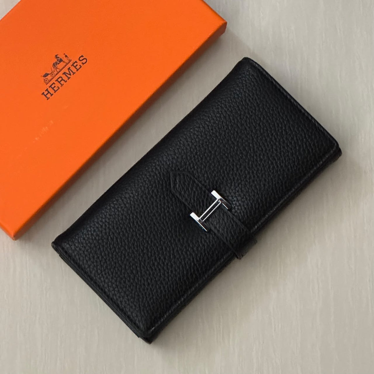 Textured Long Wallet