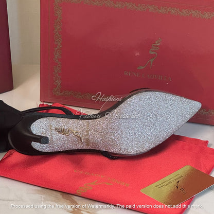 Crystal Bow Heels