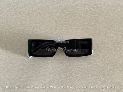Bold Rectangle Sunglasses