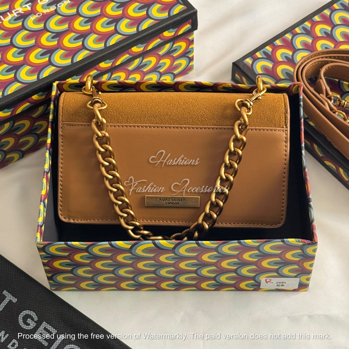 Crown Chain Crossbody Bag