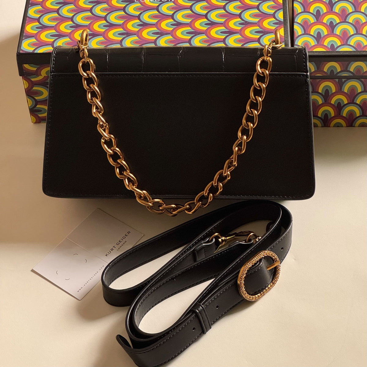 Croc Crown Shoulder Bag