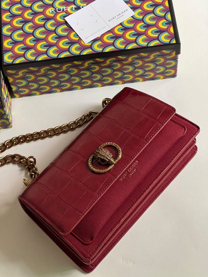 Croc Crown Shoulder Bag