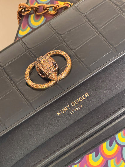 Croc Crown Shoulder Bag