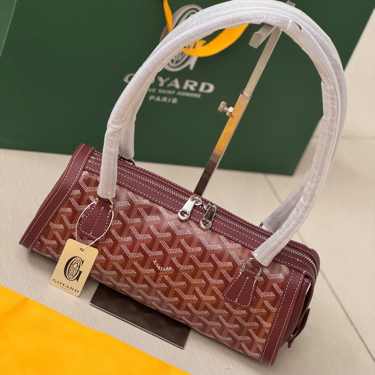 Monogram Barrel Handbag